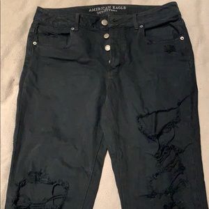 AE Tomgirl Jeans Distressed